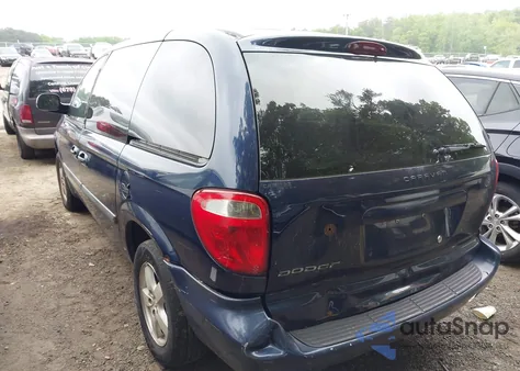 2005 Dodge Caravan Sxt из США, поврежденный, VIN 1D4GP45RX5B416600